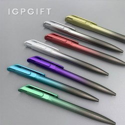 漸變色商務禮品原子筆
