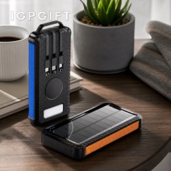 10000毫安太陽能戶外便攜行動電源