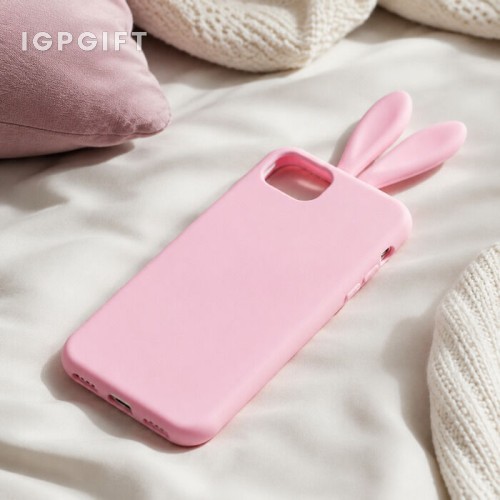 Sarung telefon telinga arnab