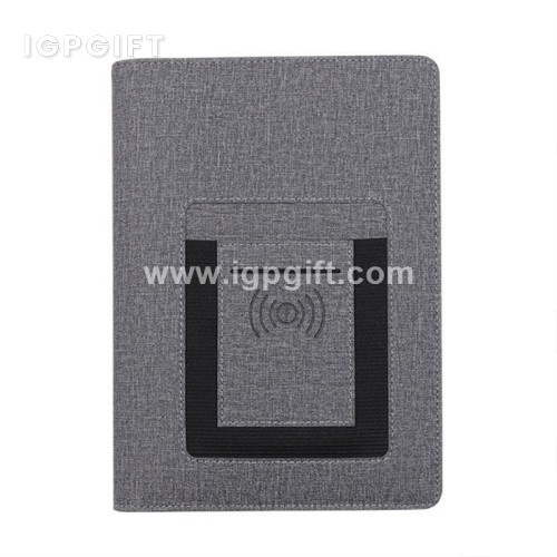 Buku nota berwayar pengecas USB jari pelbagai fungsi