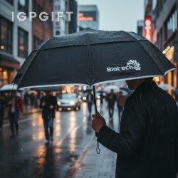 風雲可折疊雨傘 - 50 吋圓弧