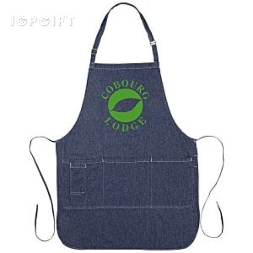 經典牛仔圍裙 - 絲印款