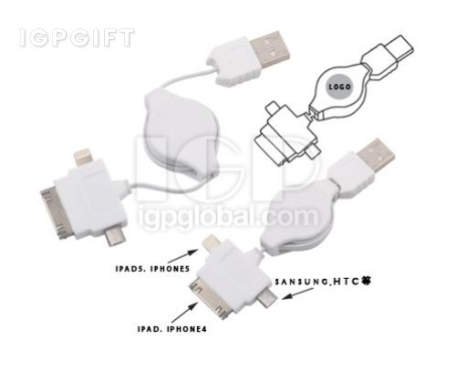 三頭數據線