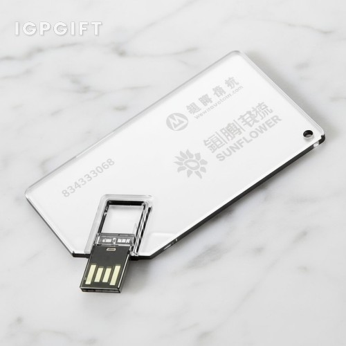 Acrylic kad USB