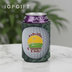 高爾夫球印刷可折疊飲料保冷器