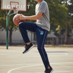 青少年運動束腳褲