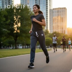 時尚舒適束腳運動褲
