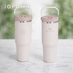 環保不銹鋼隨行杯 - 30盎司 - 雷射鵰刻定製