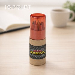 彩色鉛筆與削筆器套裝 - 全色系