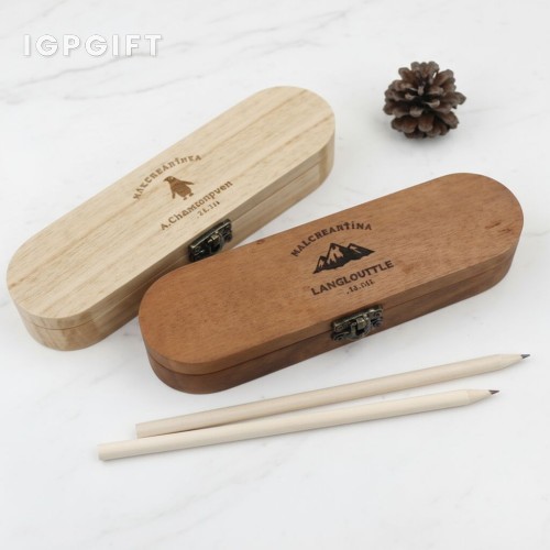 kotak pen kayu asli mesra alam