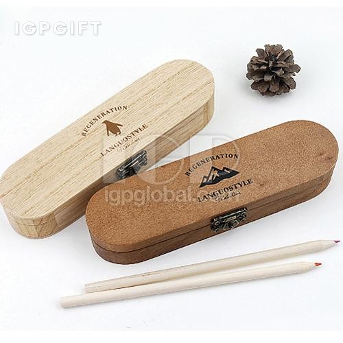 kotak pen kayu asli mesra alam