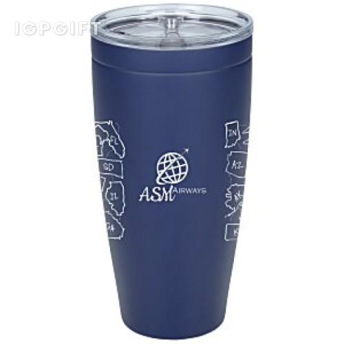แก้วกาแฟสูญญากาศออกแบบรัฐอเมริกา - 30 ออนซ์