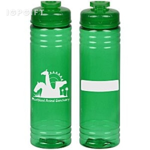 Botol air dengan penutup boleh dibuka semula yang mesra alam