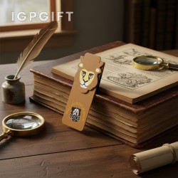 狩獵獅子磁性書簽