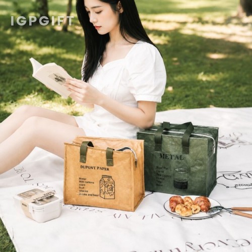 Beg Lunch DuPont Kertas Tahan Suhu Tiga Lapisan