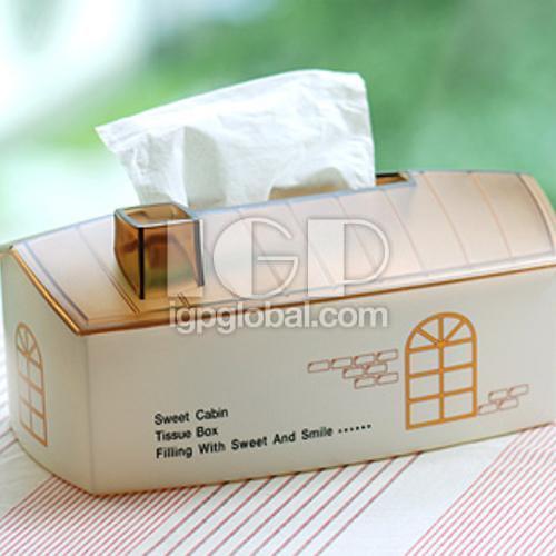 屋型紙巾盒
