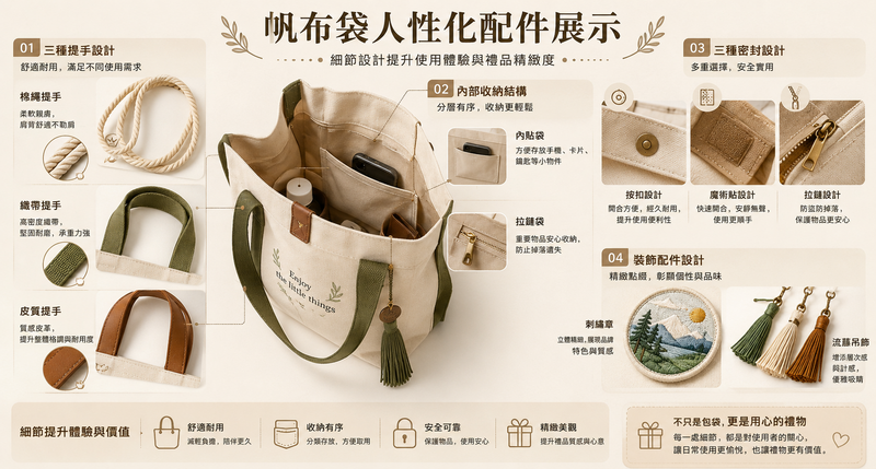 企業訂製帆布袋|萬用百搭的永續商務宣傳禮品