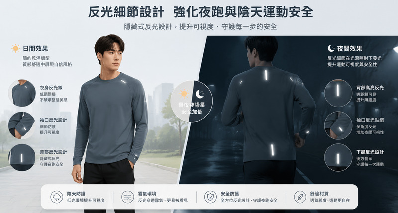 馬拉松賽事專屬禮品 輕量反光運動衫安全設計解析