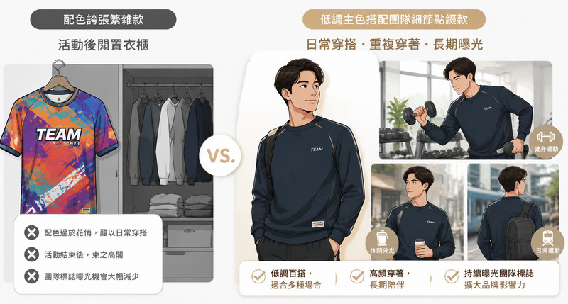 團隊運動衫定製設計,網眼面料與團隊色彩搭配技巧