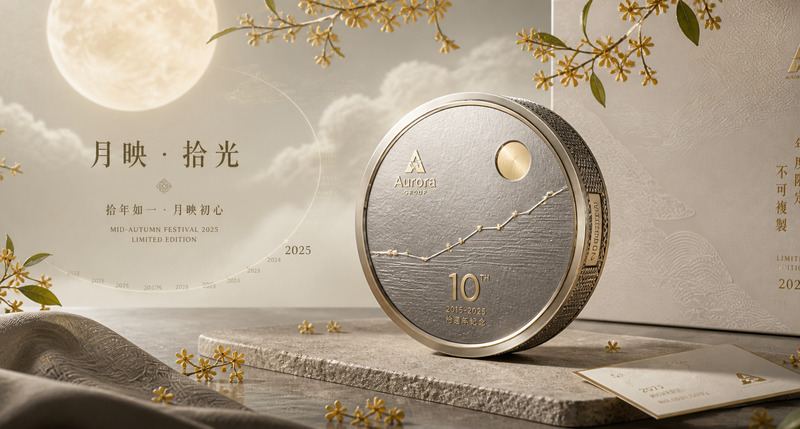 中秋遇上企業周年慶 紀念品承載雙重美好寓意